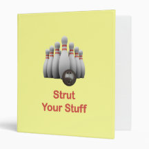 Strut Your Stuff Bowling Binders