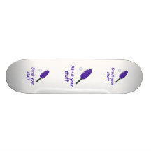 Strut Your Stuff Ping Pong Skate Board Deck