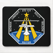 STS 121 Mission Patch Mouse Mat