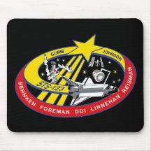 STS 123 Mission Patch Mouse Pads