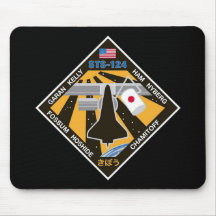 STS 124 Mission Patch Mouse Pad