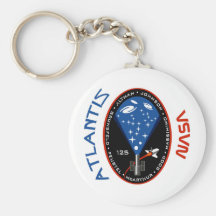 STS 125 Atlantis Keychain