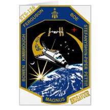 STS 126 Endeavour Card