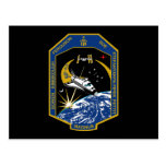 STS 126 Mission Patch Postcard