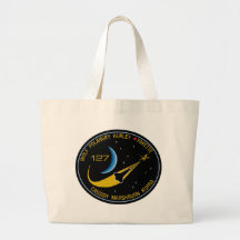STS-127 Mission Patch Tote Bags