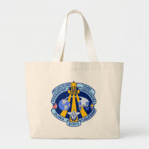 STS-128 Mission Patch Tote Bags