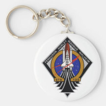 STS 135 Last Flight of Atlantis Keychain
