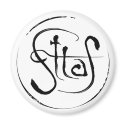 Sttaf White Magnet