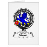 Stuart of Bute Clan Crest Card