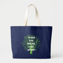 Stuck In My Family Tree Bags