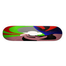 Stuck In The Middle Custom Skateboard