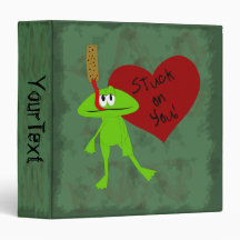 Stuck on You Valentine Binder