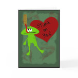 Stuck on You Valentine Card