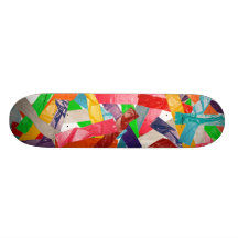 Stuck together skate board decks