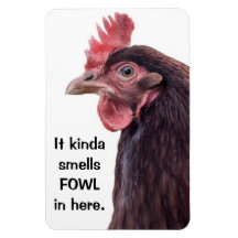 Stuck up Uppity Hen Magnets