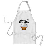 Stud Muffin, Cute Funny Baked Good aprons