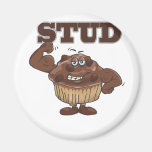 Stud muffin fridge magnets