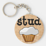 Stud Muffin Key Chain