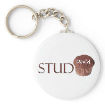 Stud Muffin Keychain