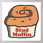 stud muffin posters