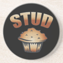 Stud Muffin Wash Beverage Coaster