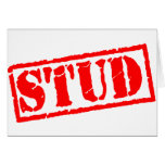 Stud Stamp Card