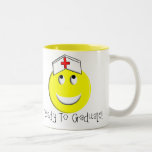 Student Nurse Big Yellow Smiley "Graduate!" Coffee Mug