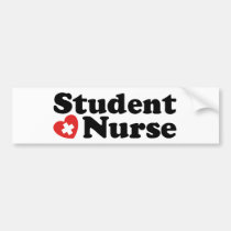 Student Nurse bumper stickers
