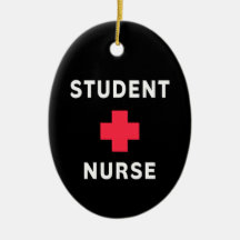 Student Nurse Christmas Ornament