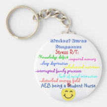 Student Nurse Dx Keychains