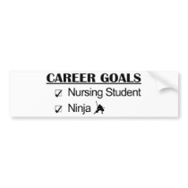 Student Nurse Ninja Career Goals