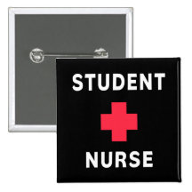 Student Nurse Pinback Button