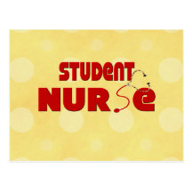 Student Nurse Postcard