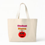 Student Nurse RED SMILEY with Nurse Cap bags