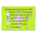 Student Nurse Story Art Gifts--"Foley Bag" Funny Greeting Cards