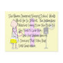 Student Nurse Story Art Gifts--"Foley Bag" Funny Post Cards