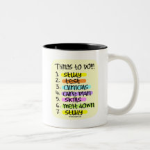 Student Nurse To Do List Coffee Mugs