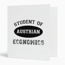 Student of Austrian Economics Binders