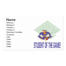 Student Of The Game Business Card