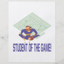Student Of The Game Flyer Design