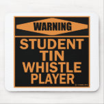 Student Tin Whistle Player Mousepad