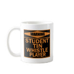 Student Tin Whistle Player Mugs