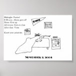 Student voter posters