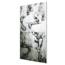 Studies of Horses legs Gallery Wrap Canvas