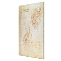 Studies of Madonna and Child canvas prints