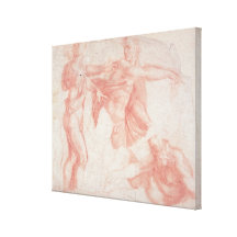 Studies of Male Nudes Canvas Prints