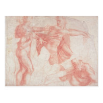 Studies of Male Nudes postcards