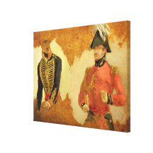 Studies of Royal Horse Artillery Uniform, and of a Canvas Print