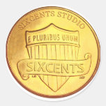 Studio de SixCents - autocollant