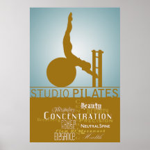 Studio Pilates - Poster